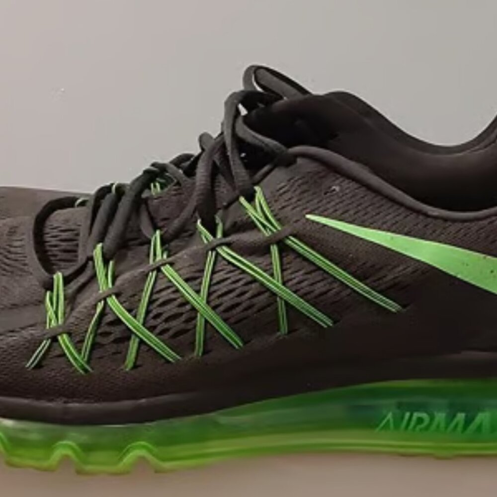 Nike Air Max 2015 - Lime Green/Black - Size 15